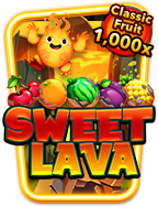 รูปแบบตัวเกมสล็อต Sweet Lava